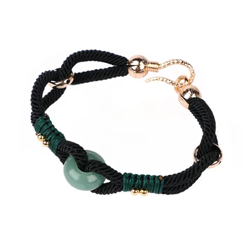 

Ethnic Natural Braided Beaded Bracelet Bangles Boho Vintage Men Women Bracelet Handmade Weave Jewelry
