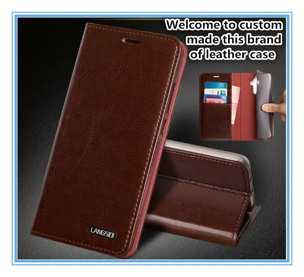 

TZ10 Magnet genuine leather flip cover for LG V30 phone case for LG V30 flip case with card pocket