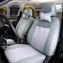 2 front seat Universal car seat covers For lada All Models e30 e34 e36 e39 e46 e60 e90 f10 f30 x3/5/6 black/car accessories auto