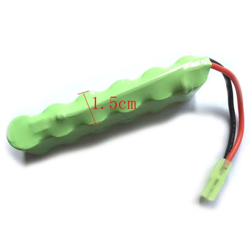 Высокое Качество 7,2 V 1100mAh 6x2/3A перезаряжаемый Ni-MH аккумулятор с небольшим разъемом Tamiya для радиоуправляемых автомобилей RC лодка дистанционные игрушки