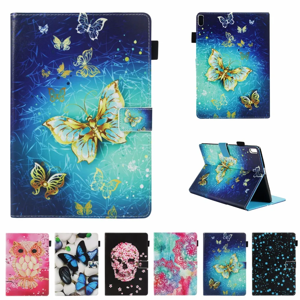 

Cute Butterfly Owl Skull Case For Lenovo Tab 4 10 TB-X304L TB-X304F TB-X304N X304 10.1" Tablet Protective Cover Fundas