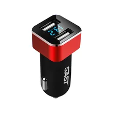 Car-Charger 5V 3.1A Fast Charge Dual USB Port LED Display Cigaretter Lighter Phone Adapter For Hyundai KIA Toyota HONDA Ford VW