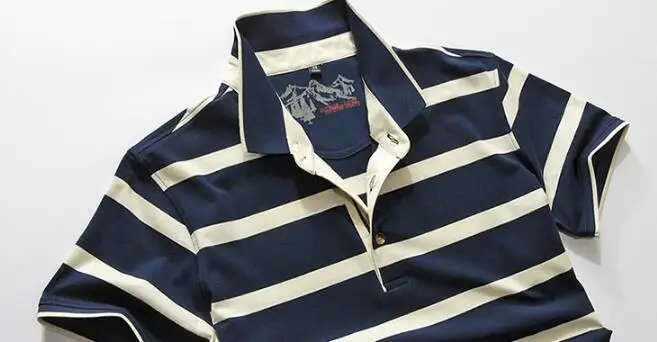 Nova Verão Mens Camisa Pólo Clássico Homens