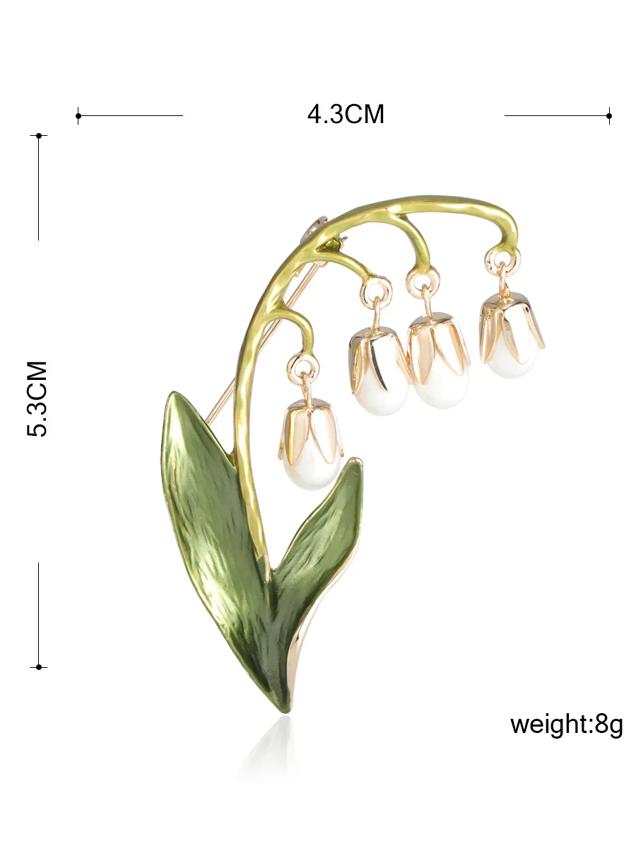 Blucome элегантная эмалированная подвеска в виде цветка с кисточкой, броши для женщин, женский костюм, заколка для воротника, брошь для свадьбы, невесты, подружки невесты, подарок