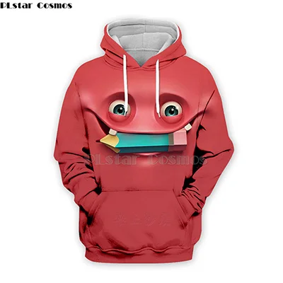 

PLstar Cosmos Emoji Ahegao funny lovely Kawaii 3D Hoodies/Sweatshirt long sleeve Men Women Newest streetwear Harajuku fashion-3