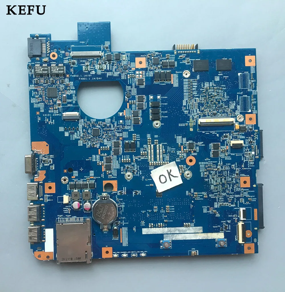 Материнская плата KEFU для ноутбука Acer aspire 4750 48.4IQ01.041 DDR3 100% протестирована |