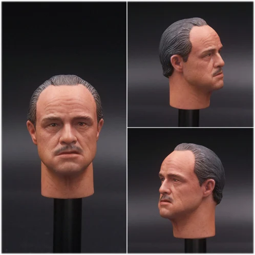 Padrino Vito Corleone Famiglia Maia Cheif Head Sculpt Match Plain Body 1/6 Scale Body Figure Da Collezione
