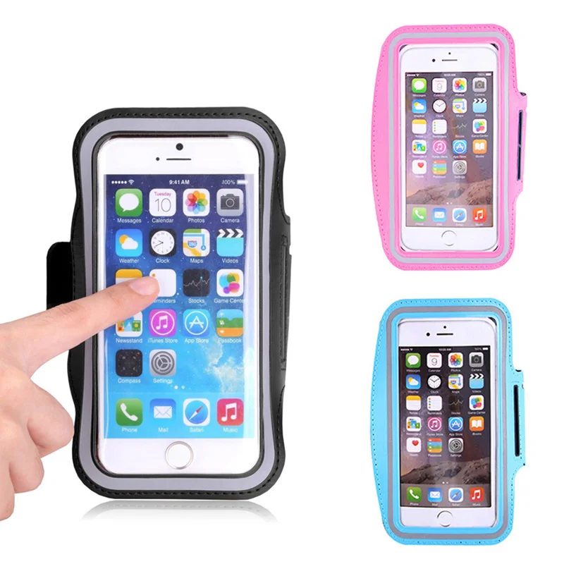

OHD Outdoor Sports running Workout Cover Armband Cellphone Protective Cover Arm Bag 5.5 Inches for iphone 5 5s 6 6s 7 plus