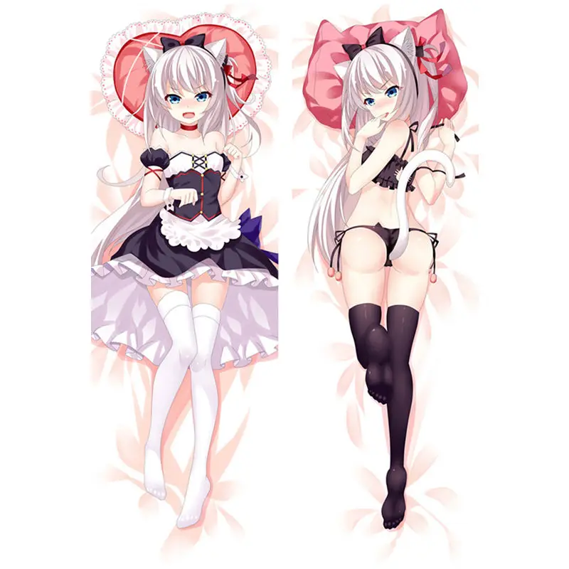 Аниме игры Azur Lane наволочки Azur Lane Dakimakura Чехол сексуальные девушки 3D двухсторонняя постельные принадлежности обниматься тела Чехол AL04A - Цвет: 2WAY