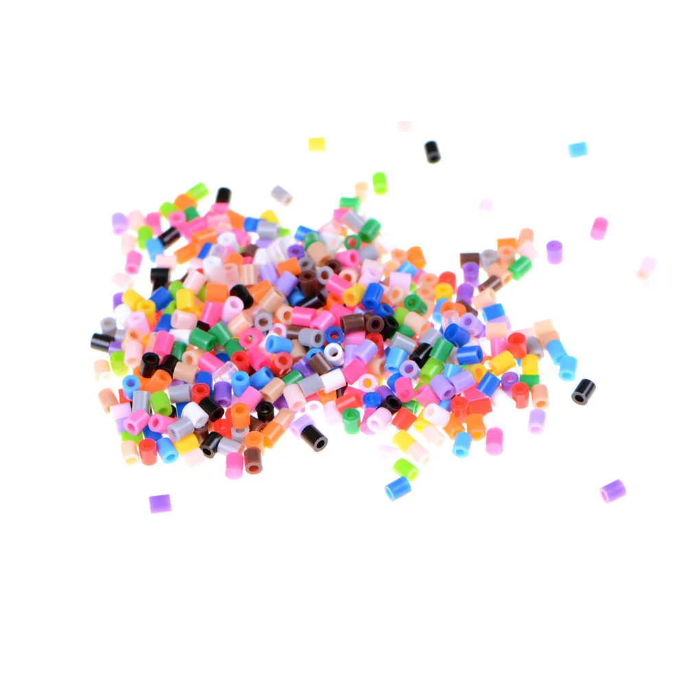 500pcs/bag Activity Fuse Beads Puzzle Mini Hama Beads Perler Beads Craft Pegboard Education Kid Diy Toy 2.6mm
