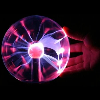 

Glass Magic Plasma Ball Light 3 inch Table Lights Sphere Nightlight Kids Gift For New Year Magic Plasma Night Lamp