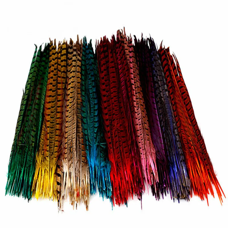 Natural Pheasant Feather Fly Tying Sale Colourful Feathers For Decoration Wedding Christmas Home Craft New Year | Дом и сад