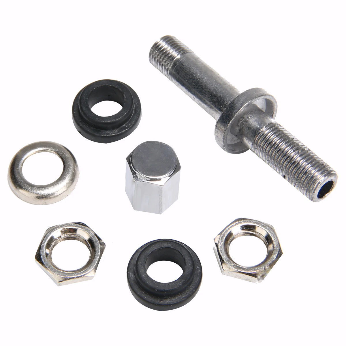 New Arrical 4pcs TR48E Bolt-in Car Tubeless Wheel Tire Valve Stem Dust Cap Cover for Motorcycles Scooter Moped Bicycle Rims