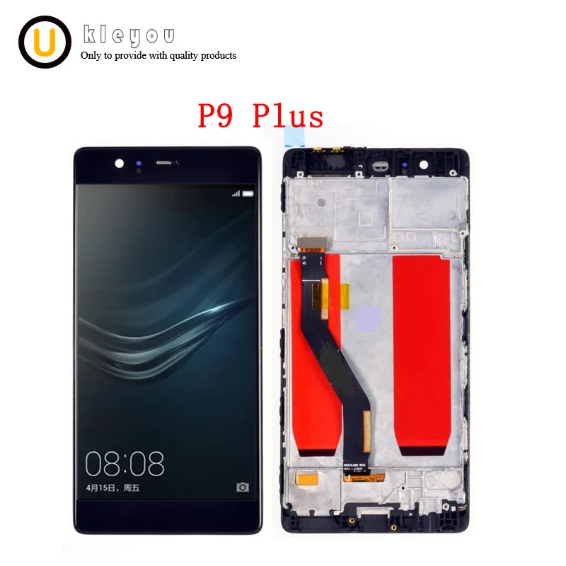 

Original LCD display For Huawei P9 PLUS touch screen Digitizer Sensor Panel Assembly 5.5 inch 1920*1080 with Frame
