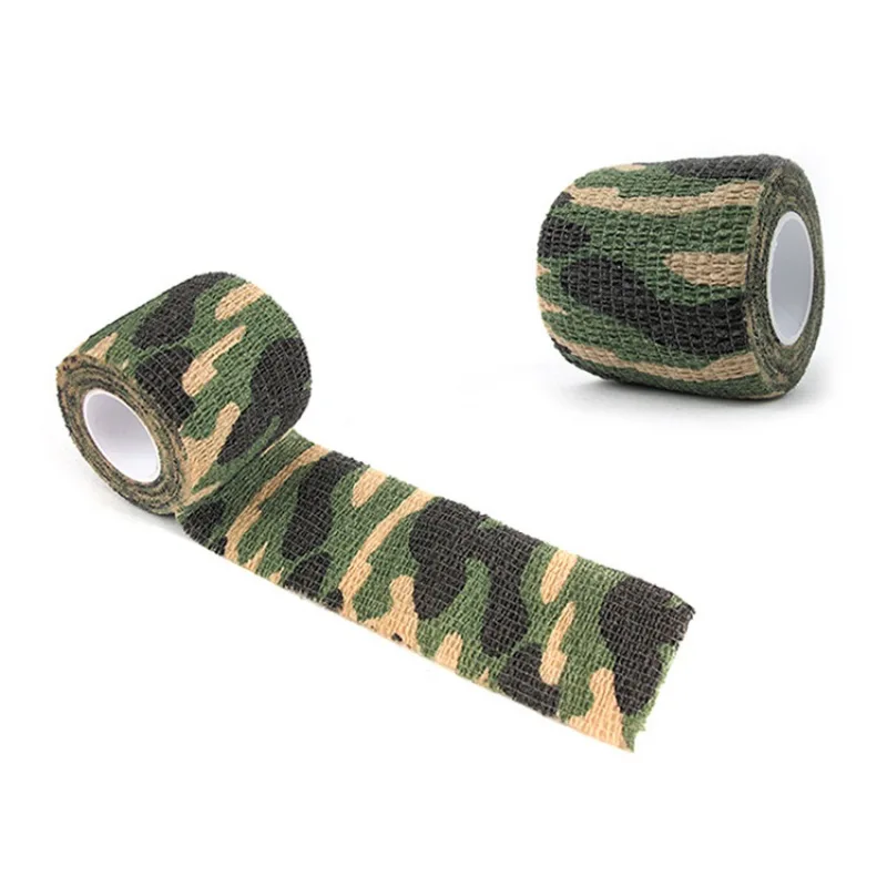 

Camping CamoTape Outdoor Hunting Shooting Tool Camouflage Stealth Waterproof Wrap hunting cccessories 5*4.5cm