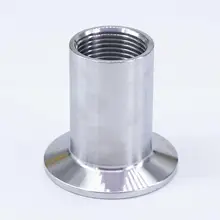 3/" Женский NPT x 1,5" Tri Clamp SUS 304 нержавеющая сталь санитарно-Монтажная муфта для домашнего пивоварения