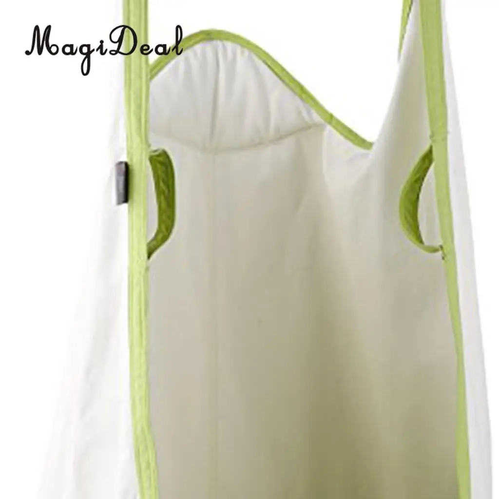 80KG Load Bearing Hanging Hammock Chair Inflatable Cushion Seat Kid Garden Patio Swing Toy White