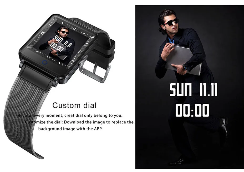 COLMI Dual Screen Smart Watch Men Blood Pressure Clock IP67 Waterproof Smartwatch Activity Fitness Tracker For android IOS phone 11