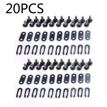 

20 pcs Chain Joint Links Parts 21mm Bike Single Speed Quick Chain Master Link Bicycle Chain Repair Parts Steel 2020 New