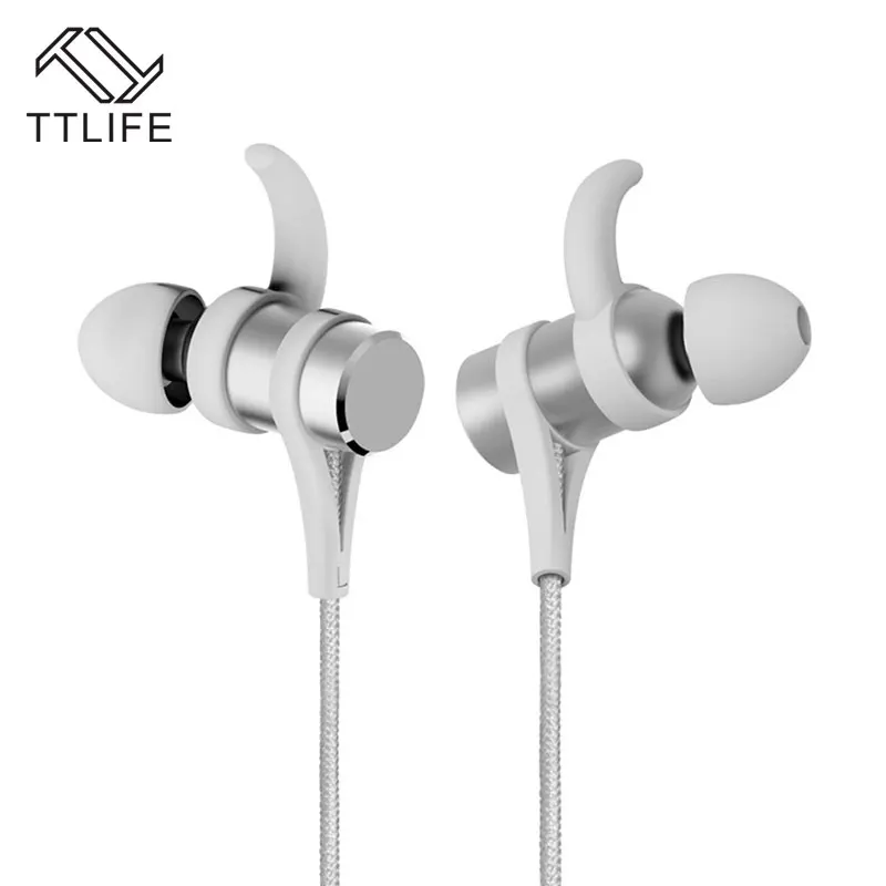 TTLIFE Wireless Bluetooth 4.1 Earbuds Anti sweat Sports Headphones HiFi Bass Sound Effect Noise