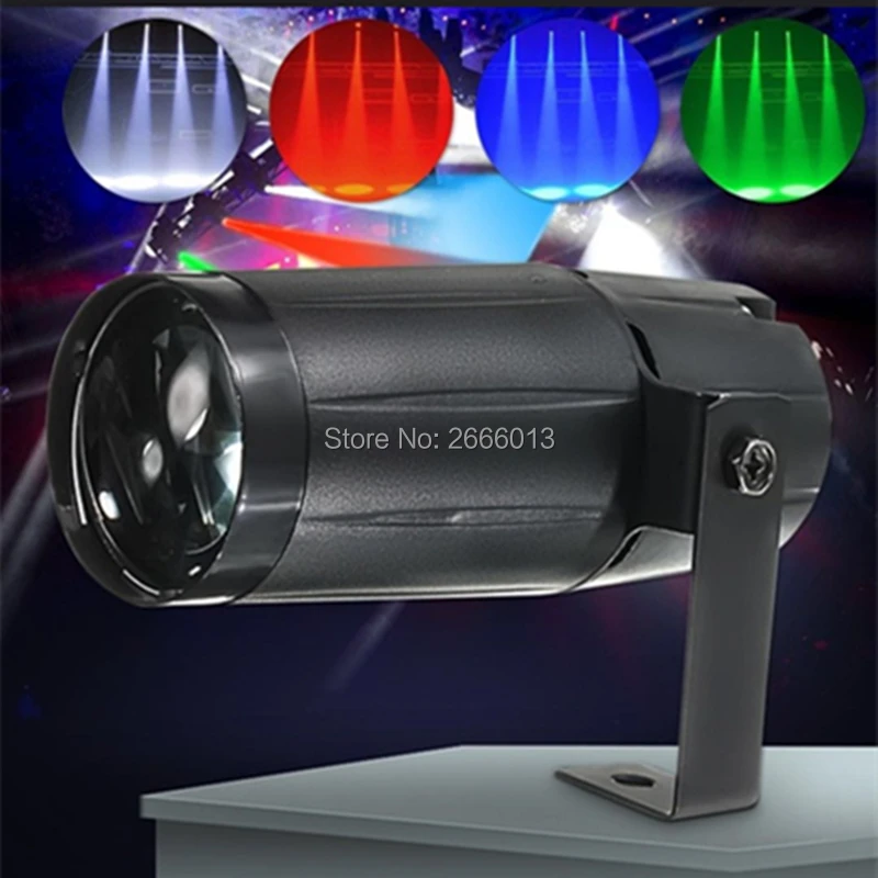 

Niugul Total 5W LED Spot Light /LED Pinspot Spotlights /Beam Varied Spot Stage Beam Lighting /DJ Bar Stage Party Show Light/Lamp