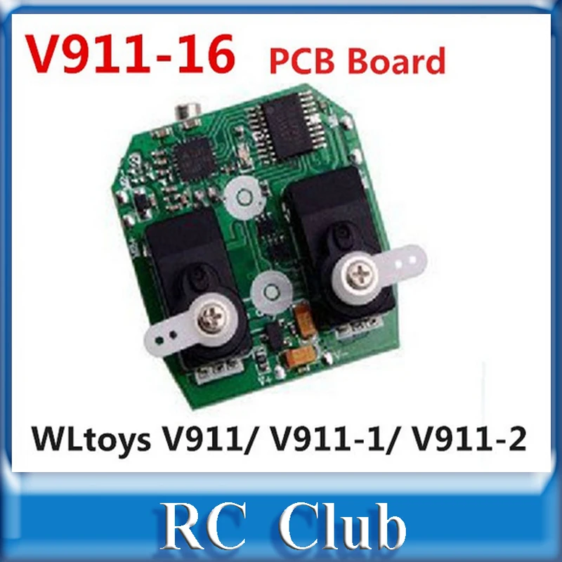 Wl V911 peças PCB V911 16 para WLtoys V911 V911 1 V911 2 2.4 G 4CH RC