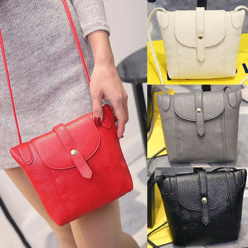 

2019 New Women Vintage Soft PU Leather Crossbody Bags Shoulder Bag Ladies Flap Bag WML99