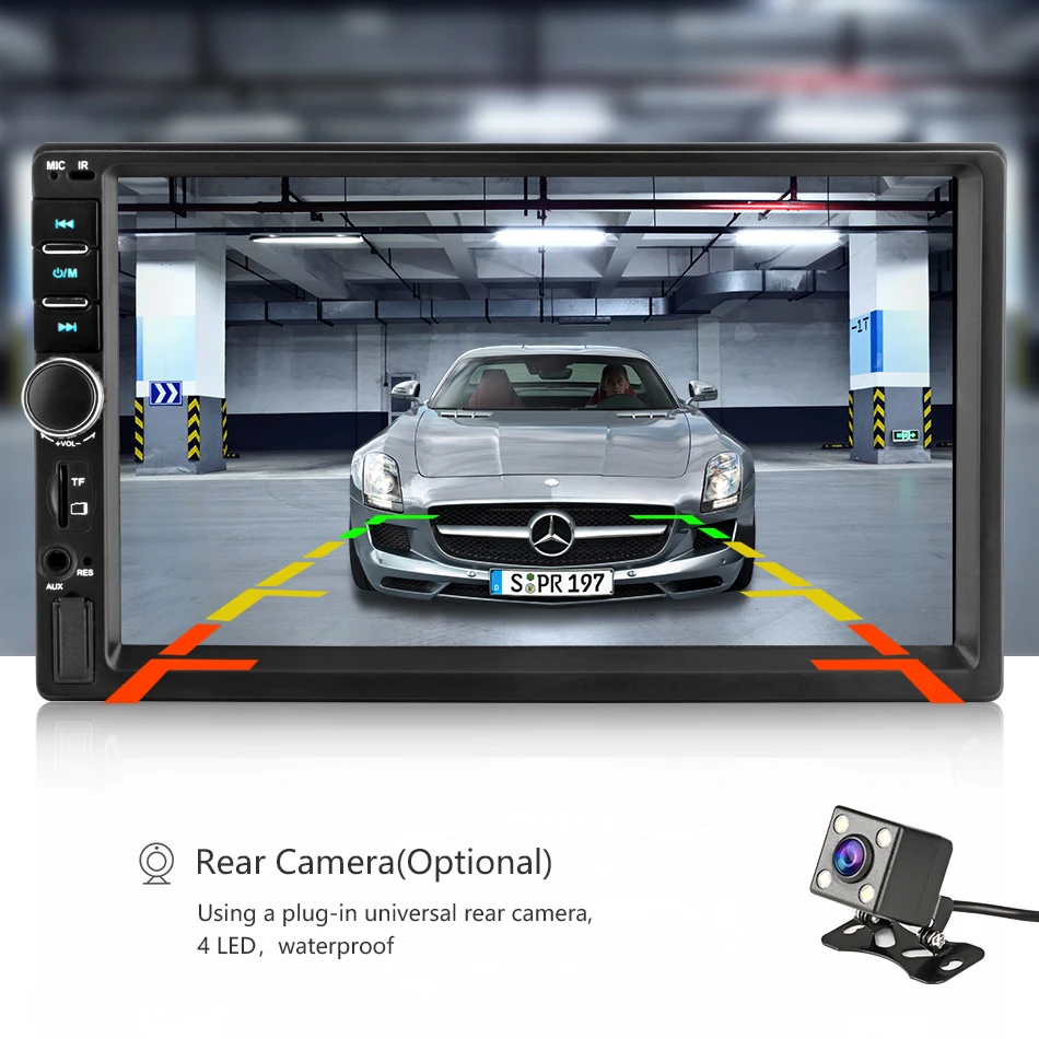 Jansite DVD mit Digital USD Dollar States Backup TF Großer Sidra United kamera screen Rabatt Karte Touch Auto Estrada autoradio 2din player multimedia MP5 spiegel Radio 8 Jansite DVD mit Digital 8