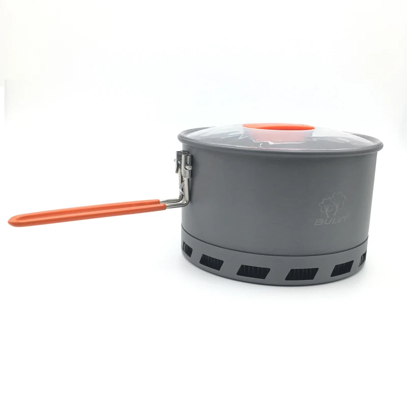 Bulin 2.4l camping Intercambiador de Calor pot portátil al aire libre Utensilios de cocina picnic calentamiento rápido hervidor mango plegable olla s2500 Bulin 2.4l camping Intercambiador de Calor pot portátil al aire libre Utensilios de cocina picnic calentamiento rápido hervidor mango plegable olla s2500
