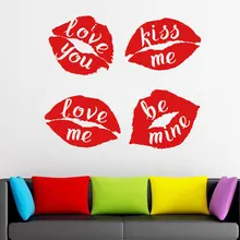 DIY Red Lips Decal, With Quotes Love You Kiss Me Window Decal, Red Lips Vinyl Sticker, Kissing Wall Mural Wallpaper 3070 цена DIY Red Lips Decal, With Quotes Love You Kiss Me Window Decal, Red Lips Vinyl Sticker, Kissing Wall Mural Wallpaper 3070 цены онлайн
