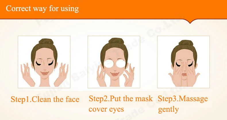 36 пар BIOAQUA Витамин С Апельсиновая эссенция маски для глаз увлажняющие безликие Dark глаз темный круг уход за кожей вокруг глаз маска