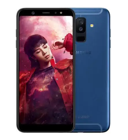 Samsung Galaxy A9 A6058, мобильный телефон, 4 Гб ОЗУ, 64 Гб ПЗУ, Android 8,0, двойная задняя камера, отпечаток пальца, телефон