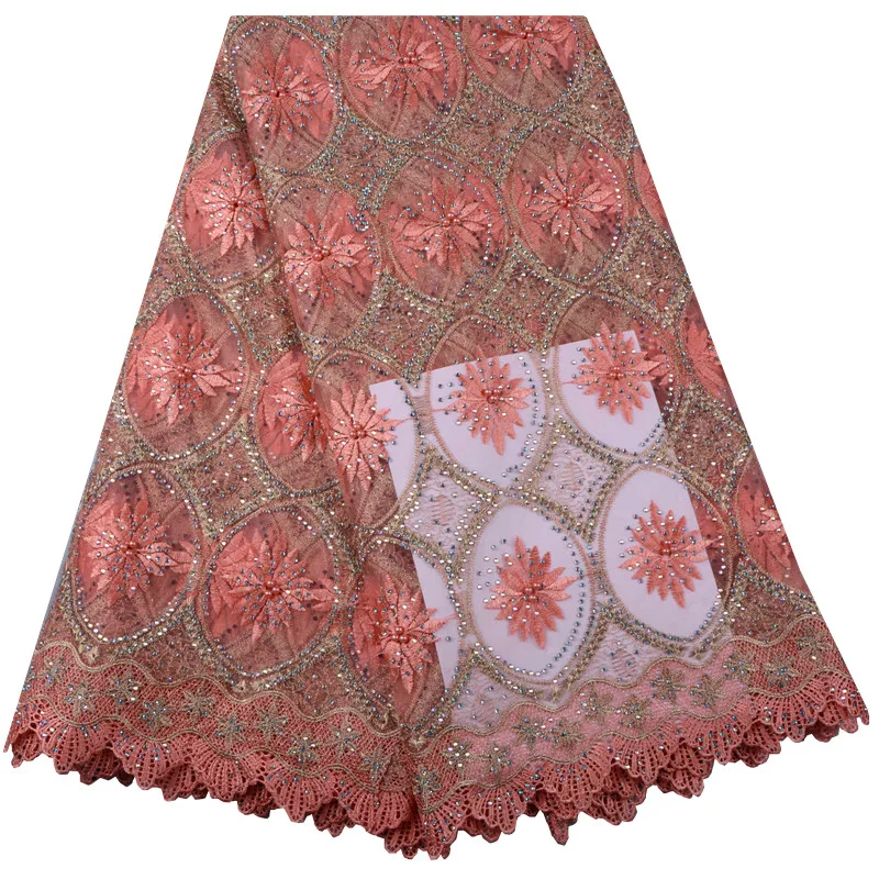 New African Lace Fabric 2018 Embroidered Nigerian Laces Bridal High Quality French Tulle For Women Dress 952B | Дом и сад