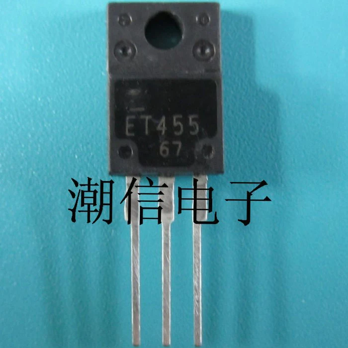 

Free shipping 5pcs/lot ET455 TO-220F new original