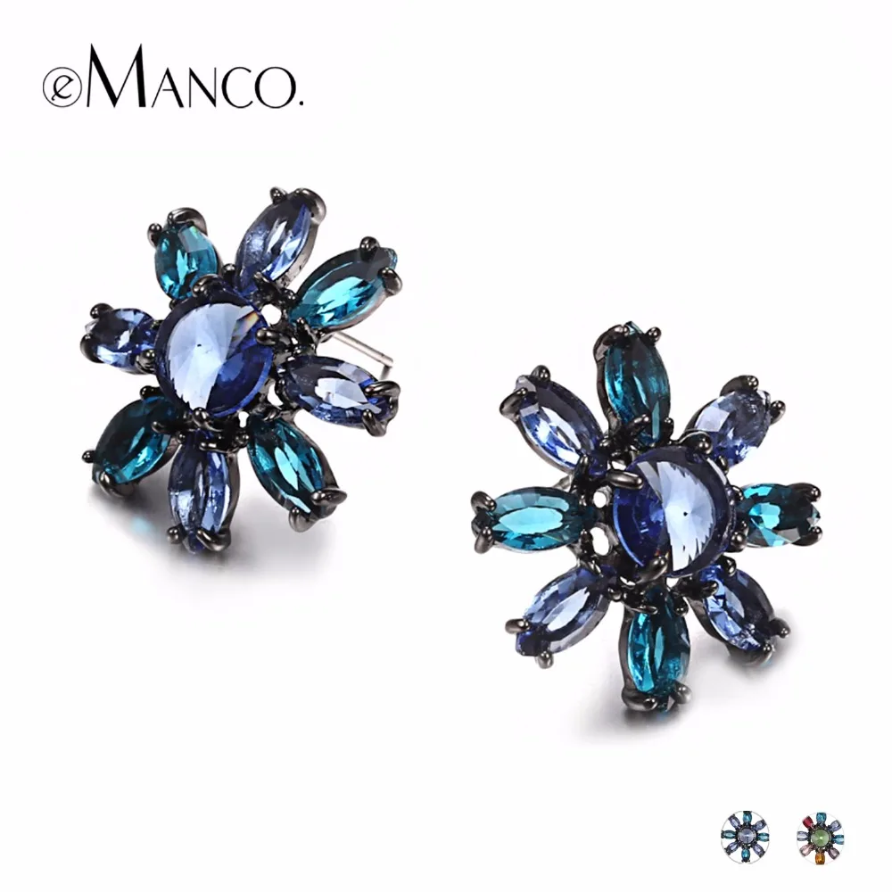 Emanco роскошные косметические 3 цвета падение Длинные Висячие серьги для Для женщин с кристаллами и стразами, Новая мода ювелирные изделия серьги Интимные аксессуары