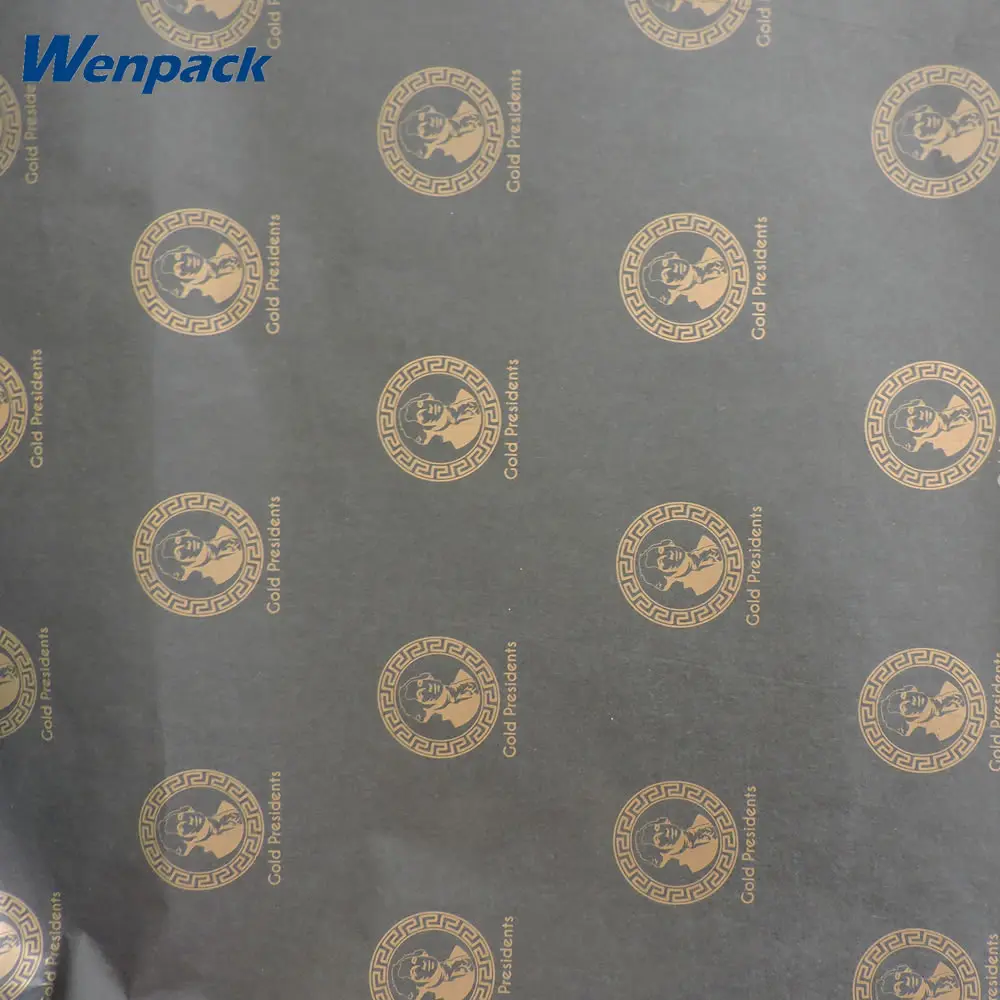 Заказной печатный логотип подарочная упаковочная папиросная бумага с упаковкой