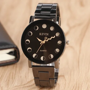 

2017 New Arrival KEVIN Quartz Watches Creative Unique Wave Hand Analog Wristwatches Men's Sports Clock erkek kol saati