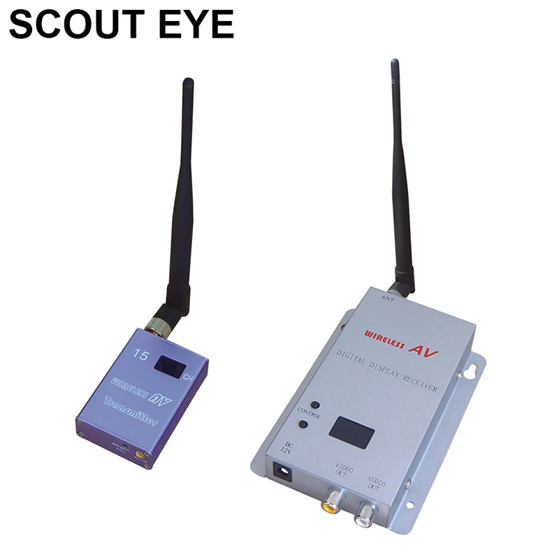 SCOUT EYE QLM-1215-800A 1.2 GHz 15CH 800mW wireless av transmitter and receiver | Безопасность и защита