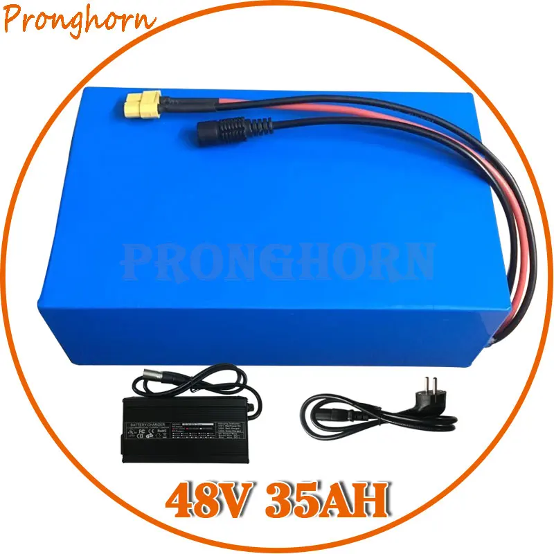 Sale 1800W 2000W 48V Battery 48V 35AH E-Bike Battery 48V 35AH Electric Scooter Battery 48 V Lithium Battery with 54.6V 5A Charger 0