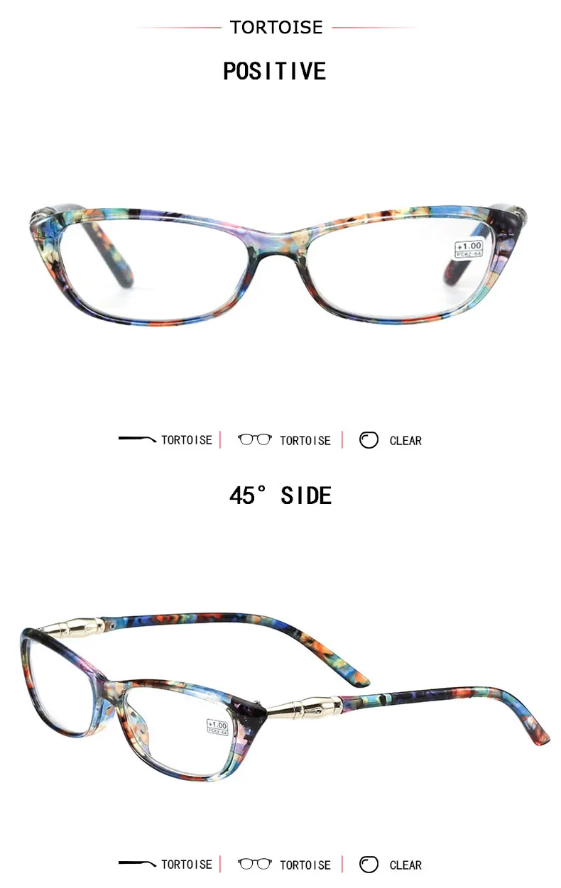 Messhow очки для чтения женские очки с диоптриями металлические винтажные очки кошачий глаз США Пресбиопия+ 1,0+ 1,75 1679