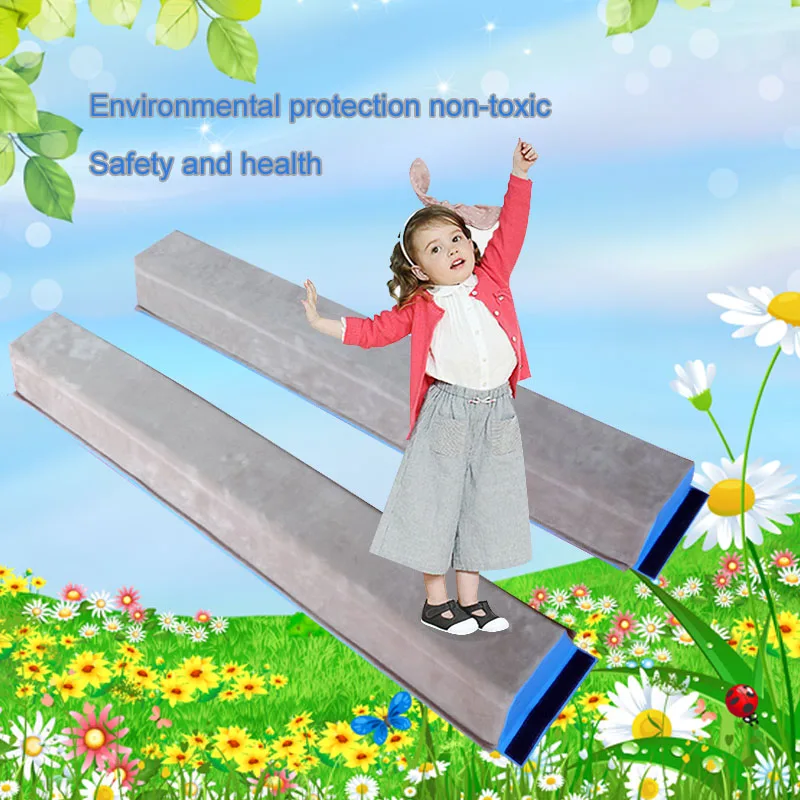 

Early education kindergarten gymnastics software folding balance beam children sensory integration training equipment