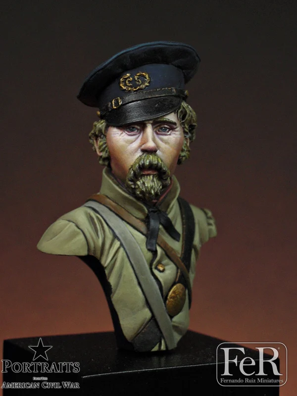 

1/16 Resin Figure Bust Model American Civil War Kentucky Infantry Unassembled Unpainted