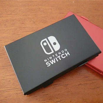 

New Aluminum Nintend Switch Game Card Case 6-in-1 Cartridge Case Holder Storage Box Game Accessories