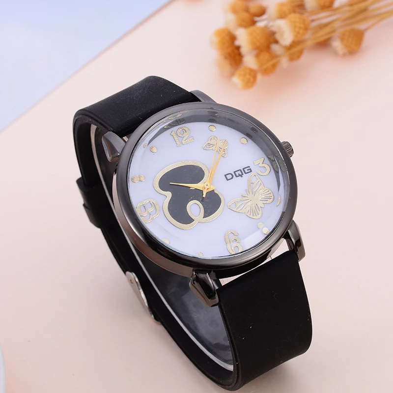 New Fashion Casual Women Quartz Watch Bear Watches Luxury Brand DQG Ladies Casual Dress Watch Clock reloj mujer kobiet zegarka