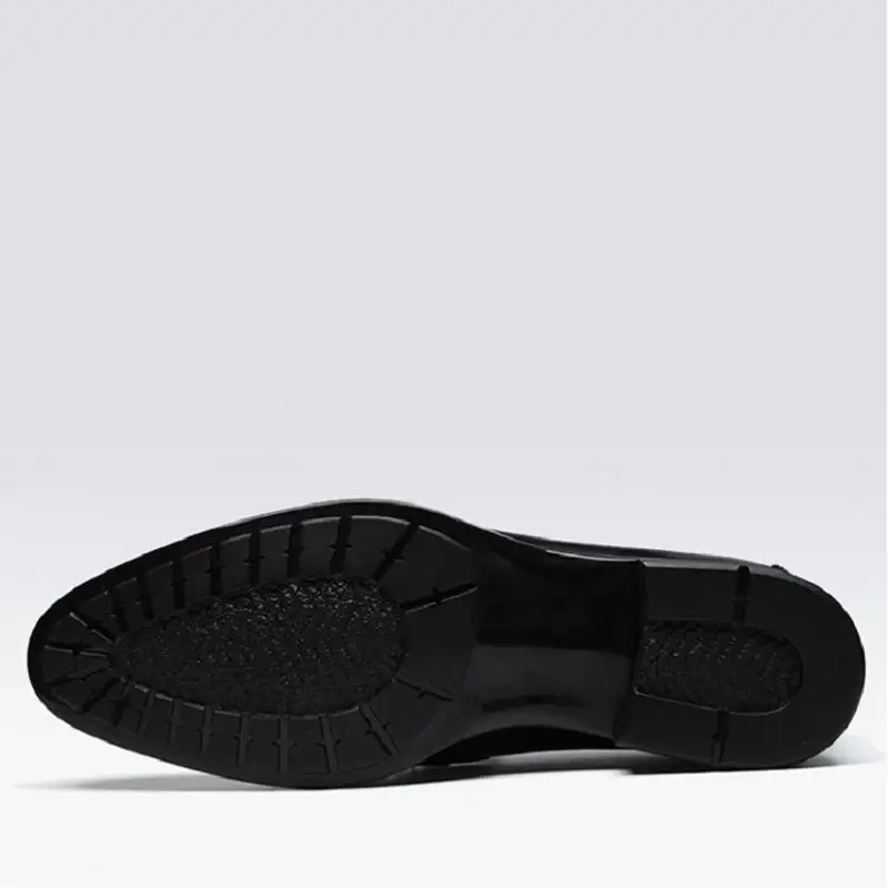 De Se Marca Sapatos Homens Homme Negócios Couro Bonito Mocassin Preto Oxfords Vestem Loafer Mycolen Confortável rpyAqUXA0