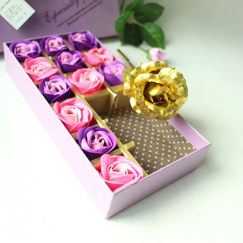 roses artificial flowers wedding gift  (13)