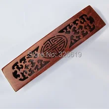 Вьетнамский цвета Красного дерева Подставка под палочки для еды вырез цветок технология ладан горелки деревянная коробка annatto