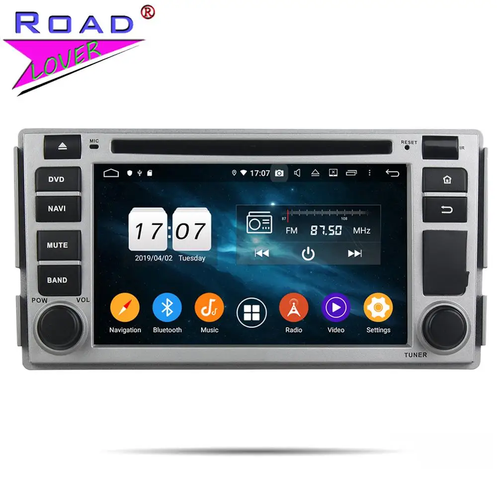 Cheap Roadlover Android 9.0 Car DVD Player For Hyundai Sonata Elantra Terracan Santa FE Tucson GETZ Matrix Tiburon I20 Stereo GPS Navi 1