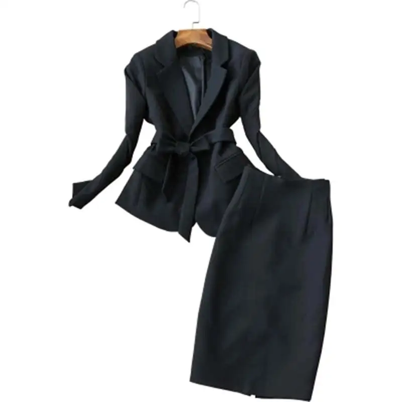

Fashion suit women autumn New style ladies temperament corset suit + skirt short skirt two-piece women