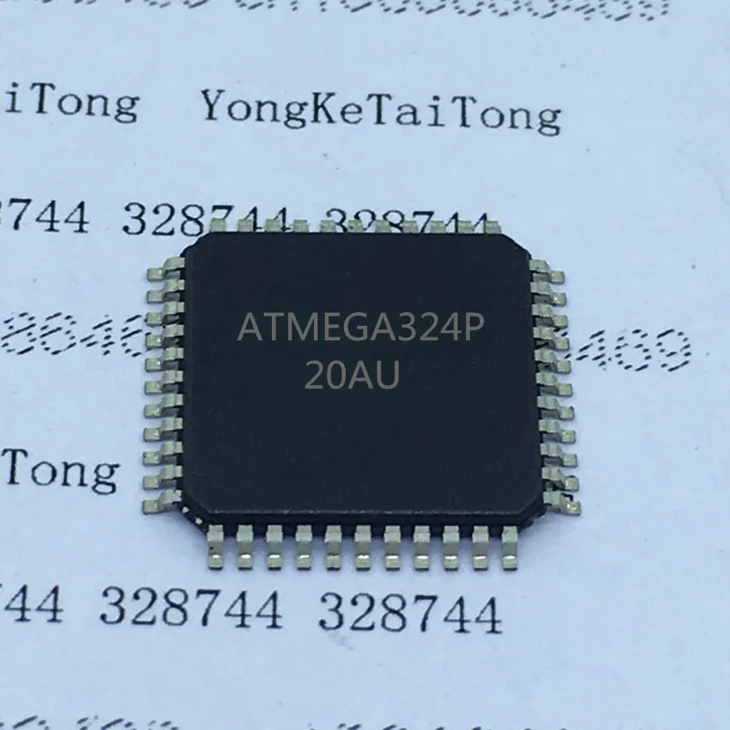 

5PCS 10PCS/LOT ATMEGA324P-20AU ATMEGA324P ATMEGA324 324P-20AU QFP44